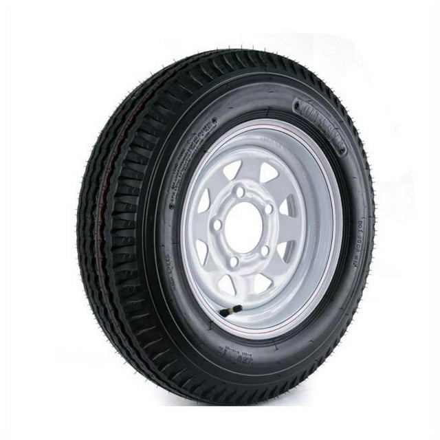 Martin Wheel 274447 5,30-12 Indice de Charge C Ensemble Pneu de Remorque à 5 Trous et Roue