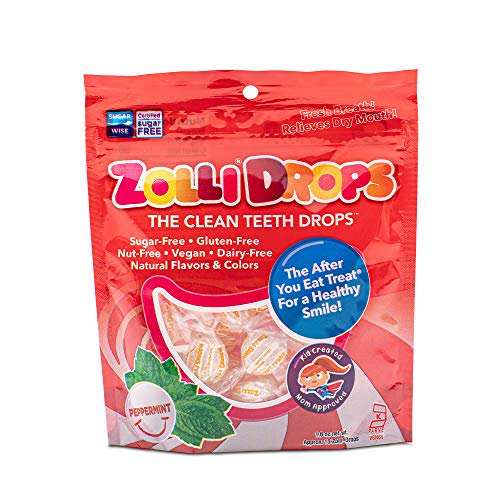 Zollipops Clean Teeth Zolli Drops Anti Cavity, Sugar Free Mints