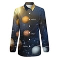 thumbnail image 4 of Solar System Long Sleeve Blouse Woman Streetwear Casual Shirts Summer Oversize Woman Streetwear Clothing Birthday Present, 4 of 7