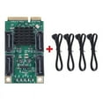 thumbnail image 1 of Mini PCI-E SATA 4 Ports SATA III 6G Mini PCI Express Carte Contrôleur SATA3.0 Adaptateur SSD PCI Express, 1 of 7