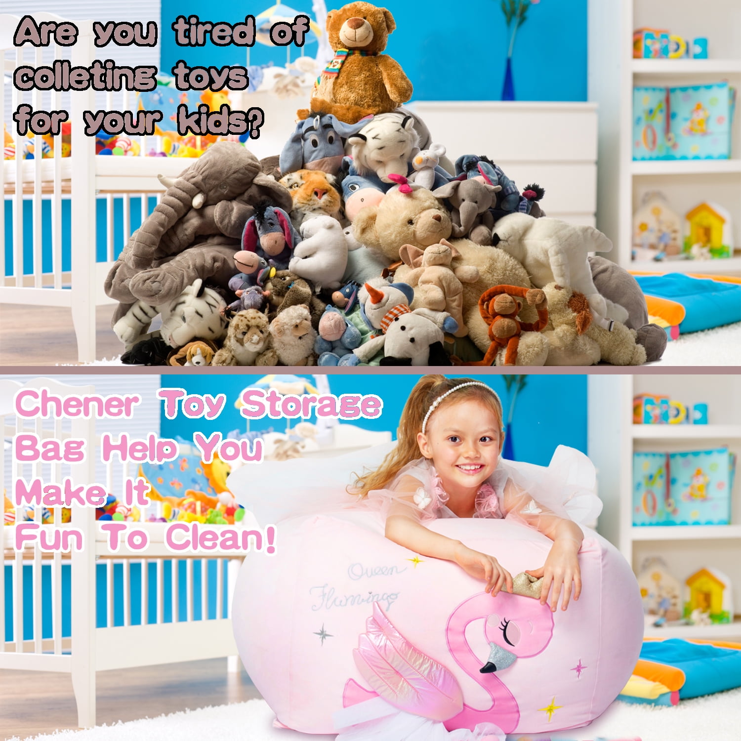 Teddy bear storage deals bag