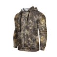 thumbnail image 4 of Havenx Camo Hoodies Sweatshirt for Men Long Sleeve Maple Leaf Print Hoodies with Pockets Drawstring Hooded Sweatshirt Fall Winter Fishing Hiking Camping Workout Outdoor Clothing,Bronze 3XL, 4 of 6