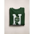thumbnail image 3 of New York Rubber Seal Stamp Sweatshirt Men -Image by Shutterstock, Male x-Large, 3 of 4