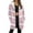 Pink [Mix & Save More] [Summer Savings], variant on Casual Women's Long Sleeve Hooded Top Blouse Shacket Jacket Coat with Zipper Pocket Loose Fit Warm Fleece Lined Outerwear for Fall Winter | CSEONE,Black L