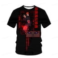 thumbnail image 2 of Naruto Family Inner Leaf Camiseta negra para hombre Naruto Shippuden Kakashi Story Camiseta unisex para adultos Talla para niños 90-160 Summer T-shirt2XS heqiyong CONDUJO, 2 of 2