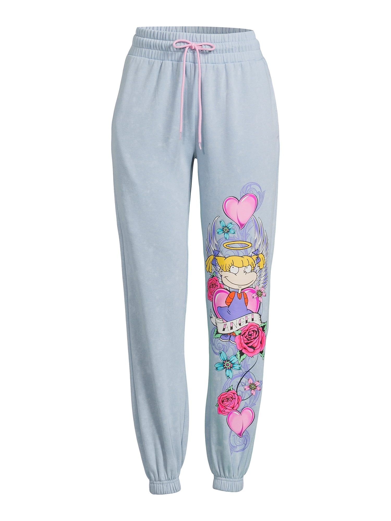 Rugrats Juniors' Graphic Jogger Pants, 28\