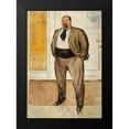 thumbnail image 2 of Munch, Edvard 14x18 Black Modern Framed Museum Art Print Titled - Consult Christen Sandberg, 1901, 2 of 5