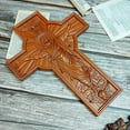 thumbnail image 4 of Jesus Cross Wall Cross Handmade Wooden Cross Home Wall Decor, 4 of 5