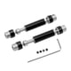 thumbnail image 4 of Eje de transmisión central delantero y trasero 2pcs eje de transmisión de aleación de aluminio resistente al desgaste y a la corrosión adecuado para FMS 1 / 24 fcx24 negro, 4 of 10