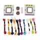 thumbnail image 2 of Kit para hacer pulseras con cuentas de plástico de colores para manualidades, ideal para principiantes. 2 cuentas de caja., 2 of 9