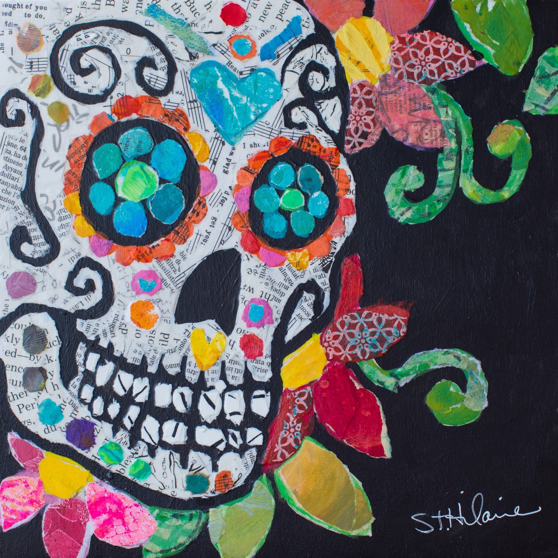 "True Self" Painting Print on Wrapped Canvas