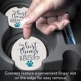 thumbnail image 4 of Thirstystone "Best Things Rescued" Single Absorbent Stone Car Coaster, 4 of 7