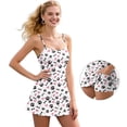 thumbnail image 5 of Garronmavis Heart Dog Paw Golf Dress for Women 2 Piece Bulit-in Shorts Athletic Tennis Dress Scoop Neck A Line Summer Athletic Dresses Summer Outfits for Workout, Size XS, 5 of 7