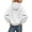 Z1-White, variant on XINPING Sequin Angel Wings Hoodie Women Long Sleeve Sweatshirt Baggy Drawstring Sweat Shirt Casual Cozy Embroidered Hoodie with Pocket