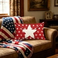 thumbnail image 4 of Pillow Case Independence Day Theme Pillowcase Commemorative Decorative Cushion Cover Sofa Or Lounges Chair Headrest Pillowcase Singles-face Printing, 4 of 6