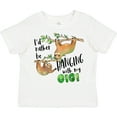 thumbnail image 3 of Inktastic Id Rather Be Hanging with My Gigi- Cute Sloths Boys or Girls Toddler T-Shirt, 3 of 5