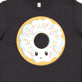 thumbnail image 4 of Inktastic White Donut Youth T-Shirt, 4 of 5