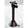 thumbnail image 2 of Kingston Brass CC83205X 1/2-Inch Sweat x 3/8-Inch O.D. Comp Angle Shut-Off Valve with 5-Inch Extension in Oil Rubbed Bronze, 2 of 6
