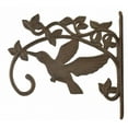 thumbnail image 2 of Decorative Hummingbird Cast Iron Plant Hanger Hook - Large 11.25" Deep, 2 of 6