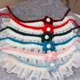 thumbnail image 5 of Knitted Pet Neckerchief Collar Costume Accessories, Adjustable Cat Dog Lace Collar Bib - Pet Saliva Towel - Cat Accessories, 5 of 8