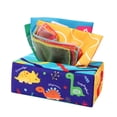 thumbnail image 3 of Caja de pañuelos de juguete, juguete sensorial, cuadrado de desarrollo para la educación temprana, pañuelo pequeño 10 seda 3, 3 of 9