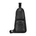 thumbnail image 1 of Mochila multiusos para el pecho, ligera y moderna, ideal para viajes de negocios. Negro, 1 of 9