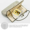 thumbnail image 3 of Creowell Bee Flexible Storage Jewelry Box for Travel and Organization White, 3 of 5