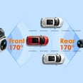 thumbnail image 4 of TOGUARD Dash Cam Front and Rear 5Ghz Wifi GPS, 4K Dash Camera for Cars with 64G SD Card, 3.16" Touch Screen Night Vision Car Camera, Voice Commands, G-Sensor, APP, 4 of 14