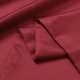 thumbnail image 6 of PiccoCasa 1 Pc Satin Body Pillow Cover Cases Silky Long Pillowcases for Women King Wine Red, 6 of 8