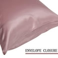 thumbnail image 5 of PiccoCasa 22 Momme Silk Pillowcase for Hair and Skin, Queen Mauve, 5 of 7