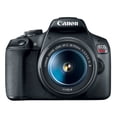 thumbnail image 2 of Canon EOS Rebel T7 DSLR Camera w/EF-S 18-55mm f/3.5-5.6 IS II Lens + 2X 64GB Memory + Case + Filters + Tripod + More (35pc Bundle), 2 of 5