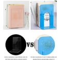 thumbnail image 4 of MSDADA Book Ends Clear Acrylic Bookends (5pairs/10pcs), 4 of 7