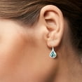 thumbnail image 6 of Chic Teardrop w/ Abalone Shell Inlay Sterling Silver Dangle Earring, 6 of 6