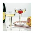 thumbnail image 4 of 50 Pack Plastic Goblet, 4oz Stem Disposable Martini Glasses For Parties, Stackable Plastic Cocktail, 4 of 5