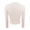 thumbnail image 4 of SNKSDGM Casual Easter Shirts Womens Shirts Casual Long Sleeve Women Lace Trim Long Sleeve Crop Tops Cute Square Neck Slim fit Shirts Going Out Tops Blouse Womens Shirts Short Sleeve Button Down, 4 of 5