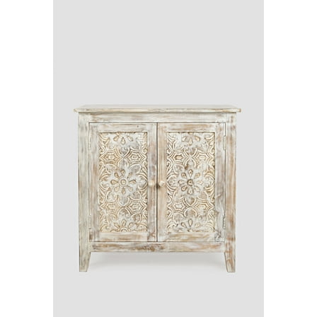 Jofran Global Archive Hand Carved 32" Accent Chest