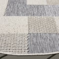 thumbnail image 4 of SAFAVIEH Milos Quintella Geometric Indoor/Outdoor Area Rug, Beige/Grey, 6'7" x 6'7" Round, 4 of 13