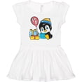thumbnail image 3 of Inktastic Penguin 1st Birthday Girls Baby Dress, 3 of 5