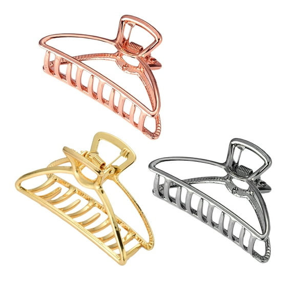 Raindrops 3Pcs Kawaii Claw Clips Assorted Color for Everyday Use Women Accessories