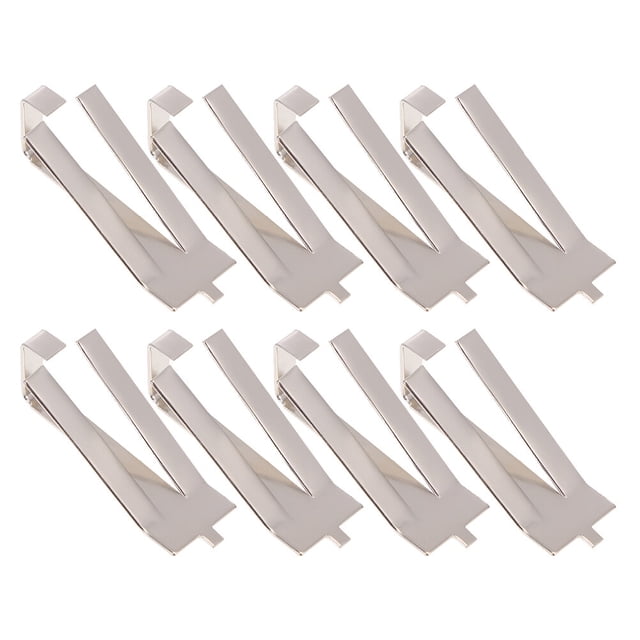 MasteelfCA 8 Pcs Practical Glass Bed Clip 3D Printer Glass Platform Practical Fixing Clips