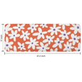 thumbnail image 7 of Orange Daisy Flower White Petals Pattern Kitchen Rug Mat,Kitchen Runner Rugs Non Skid Washable,Decorative Kitchen Floor Mats for Kitchen,Sink,Laundry,17"x47.2", 7 of 7