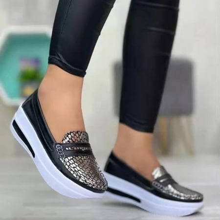 

Herrnalise Women s Ladies Shoes Casual Daily Closed Toe Platform Sneakers Work Shoes Shoes for Girls