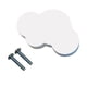 thumbnail image 2 of Paquete de 2-5 es Decorativos de para Muebles de Dormitorio de , es L 2 piezas Zulema Perilla de puerta con forma de nube, 2 of 8
