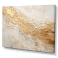 thumbnail image 2 of Designart "Magic Of Gold And White Marble Geode" Abstract Marble Wall Decor, 2 of 7