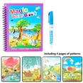 thumbnail image 3 of Fiudx Juego de Pintura Al Agua, Bloc Reutilizable para Garabatear con Agua, Divertido Juego de Acuarela Transparente, Pincel Incluido, Arte Sin Ensuciar, Desarrolla La Motricidad Fina, Ideal para Via, 3 of 3