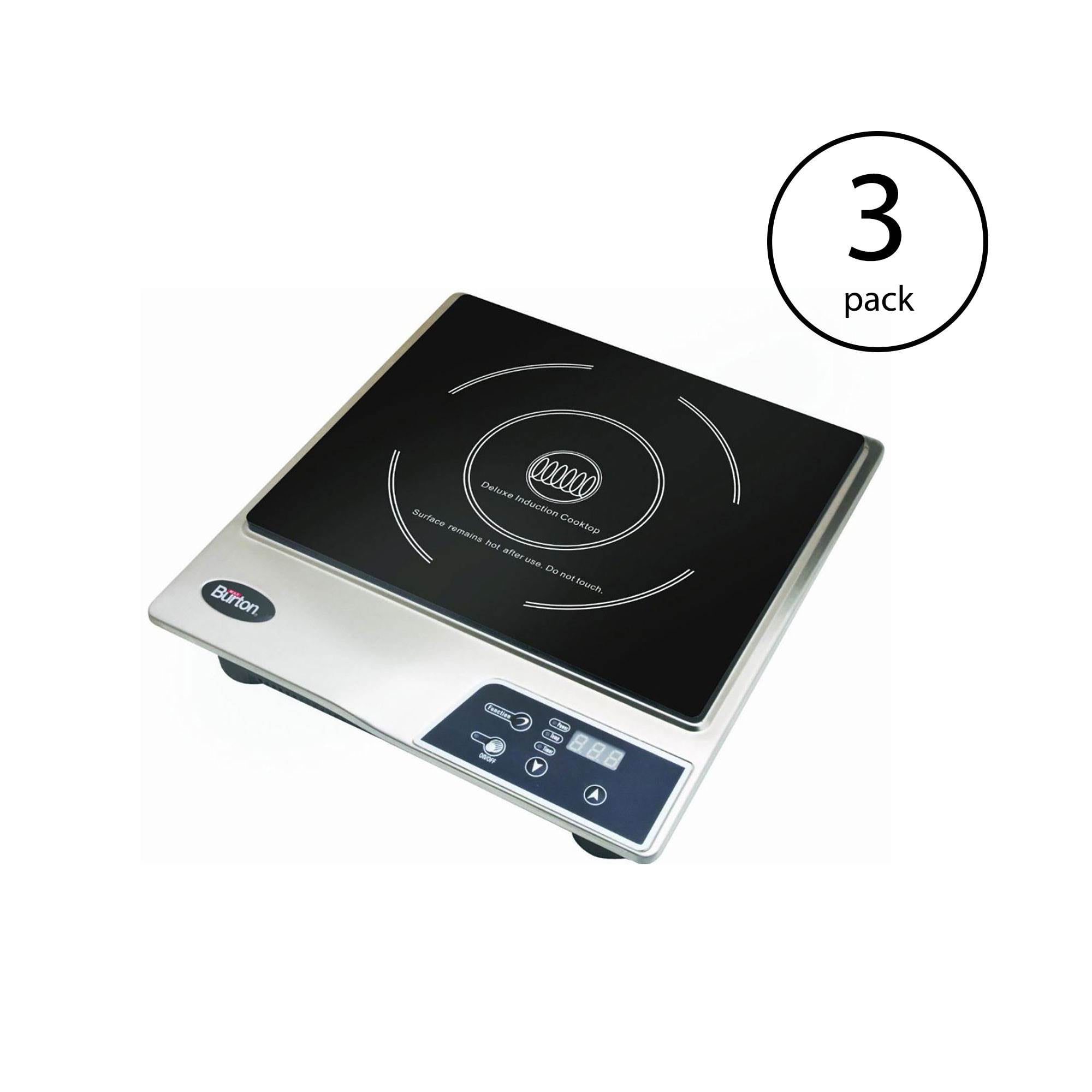 Max Burton Portable Stainless Steel Deluxe Countertop Induction