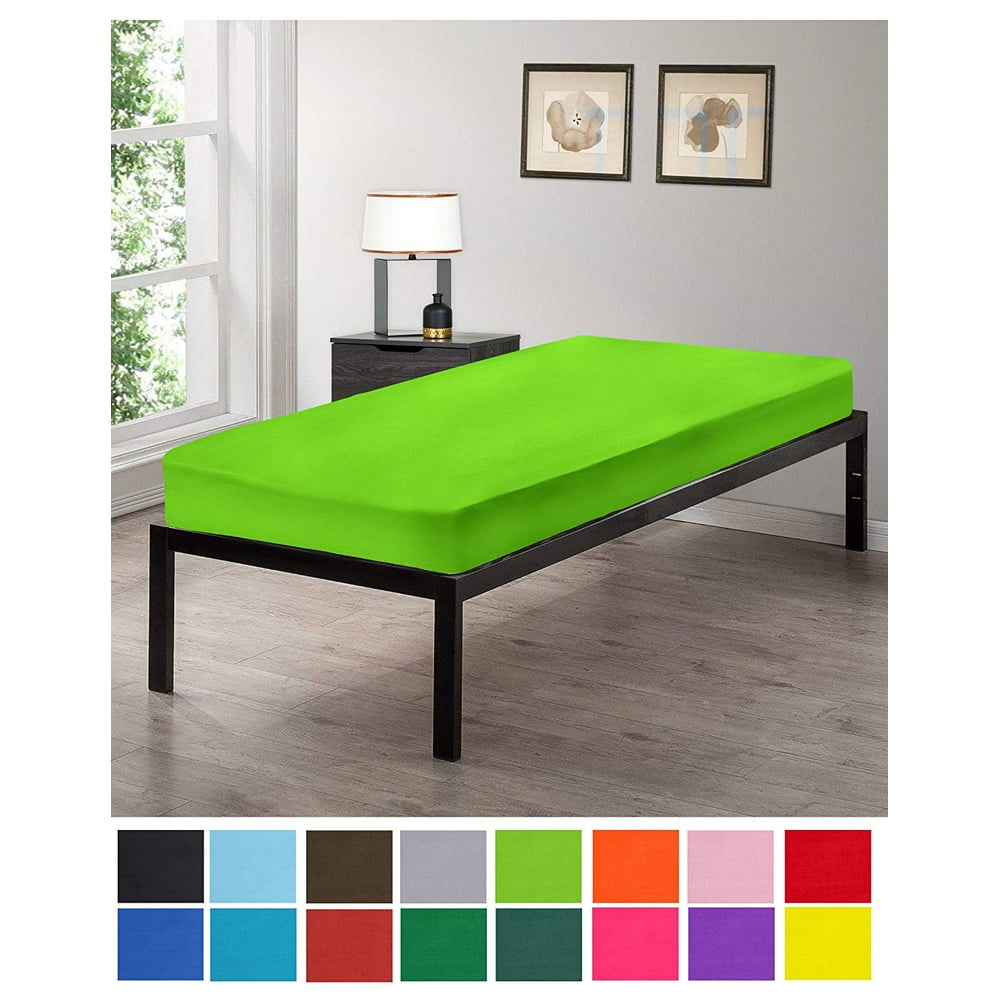 Gilbins Cot Size 30" x 75" Fitted Sheet, Made of Ultra Soft Cotton