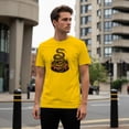 thumbnail image 3 of Smartprints Don'T Tread on Me Rattlesnake Men's T-Shirt Daisy, Cotton, S, 3 of 4