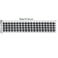 thumbnail image 2 of HLONK Black And White Checkered Table Flag Christmas Table Flag Tablecloth Placemat, 2 of 8