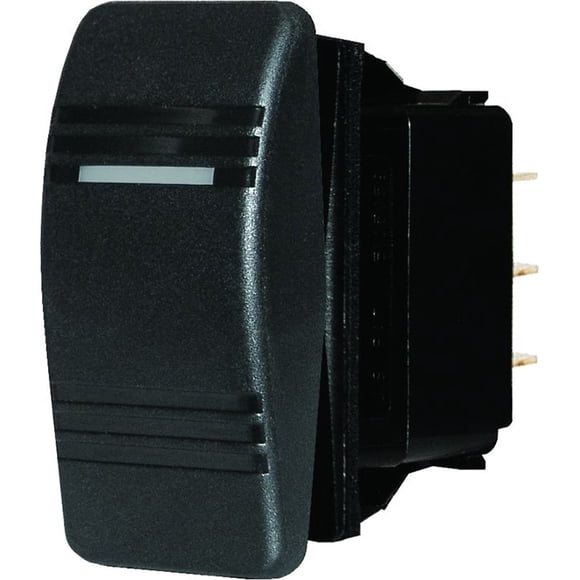Conmutador Blue Sea Systems 8282 Contura OFF-ON SPST negro